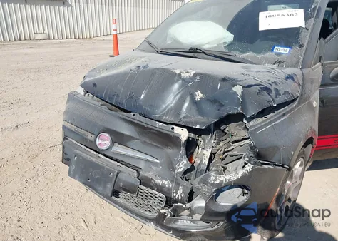 2012 Fiat 500 Sport from USA, damaged, VIN 3C3CFFBR0CT361041